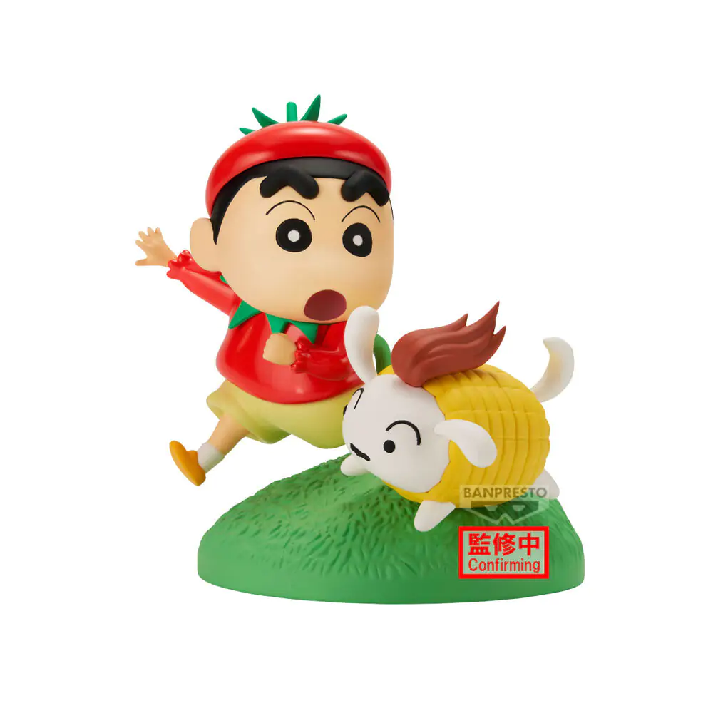 Crayon Shinchan Shinnosuke Vegetable Costume figurka 10 cm fotografii produktu