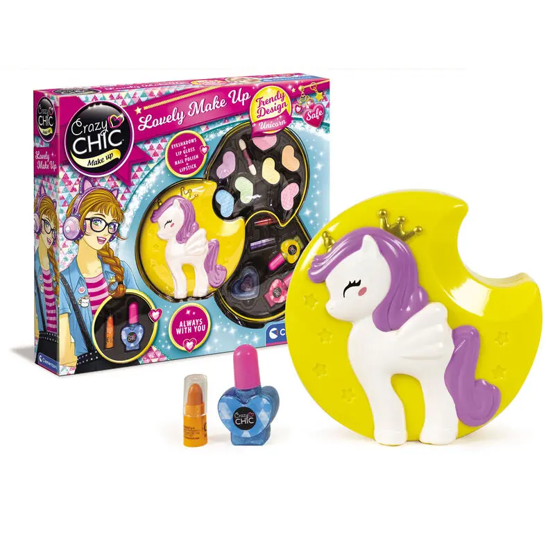 Crazy Chic Unicorn make-up sada fotografii produktu