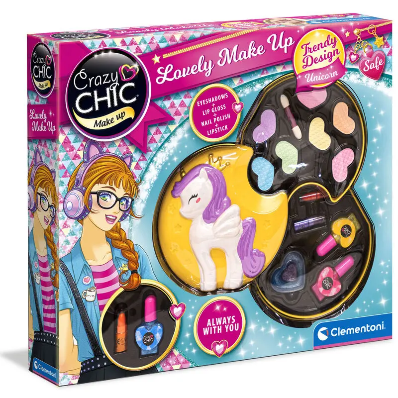 Crazy Chic Unicorn make-up sada fotografii produktu