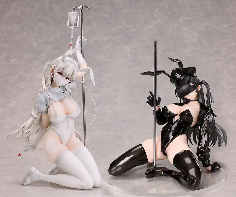 Creators Opinion PVC Socha 1/6 Black Bunny Mera 16 cm fotografii produktu