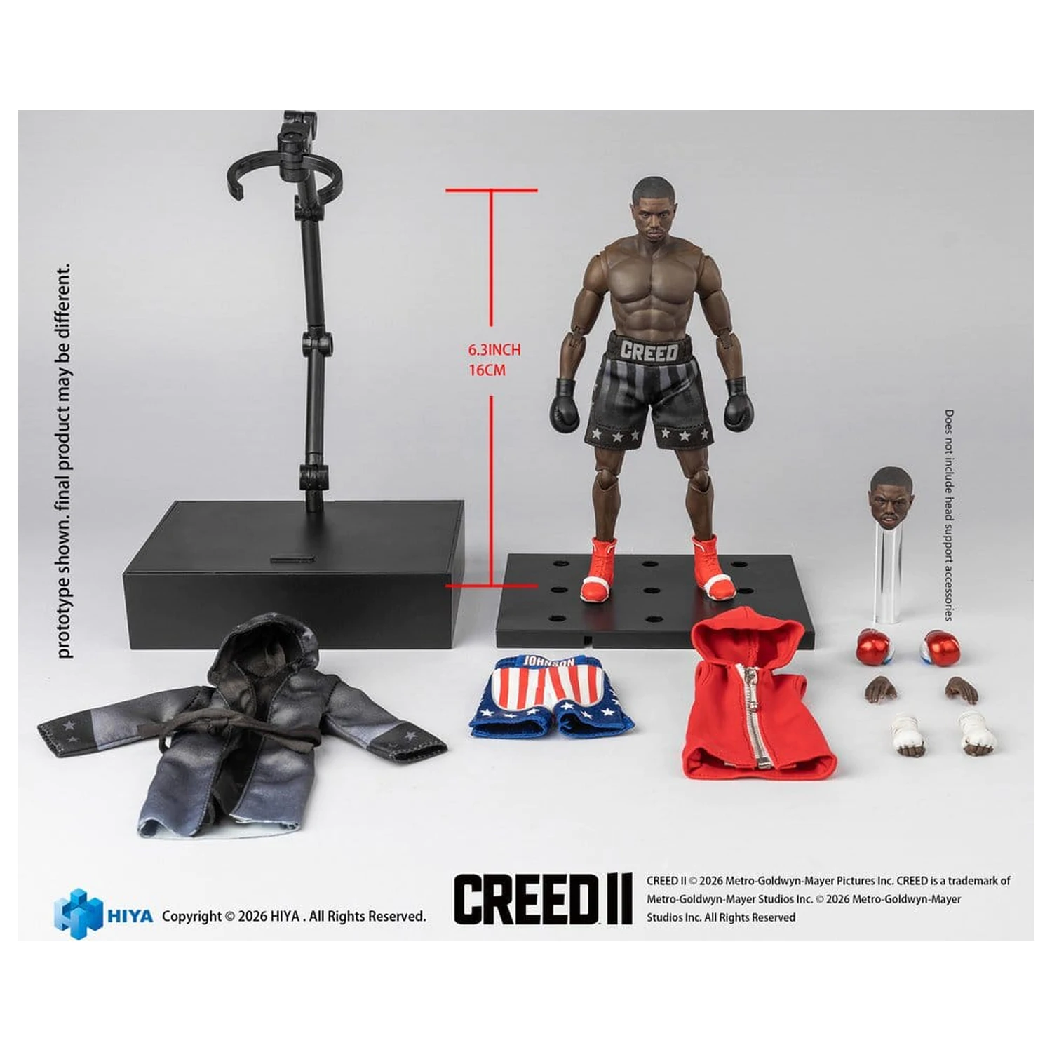Creed II Exquisite Super akční figurka 1/12 Adonis Creed 16 cm fotografii produktu