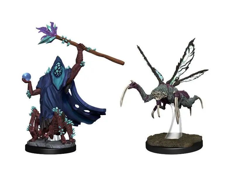 Critical Role Nenabarvené Miniatury Core Spawn Emissary and Seer Pouzdro (2) fotografii produktu
