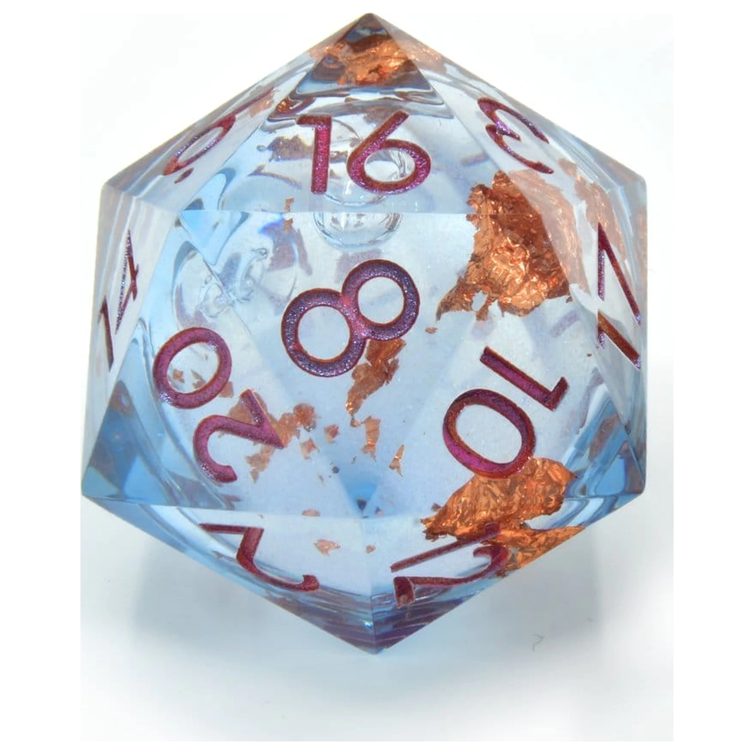 CritStones Liquid Core Dice D20 Seraphic Reverie 3 cm fotografii produktu