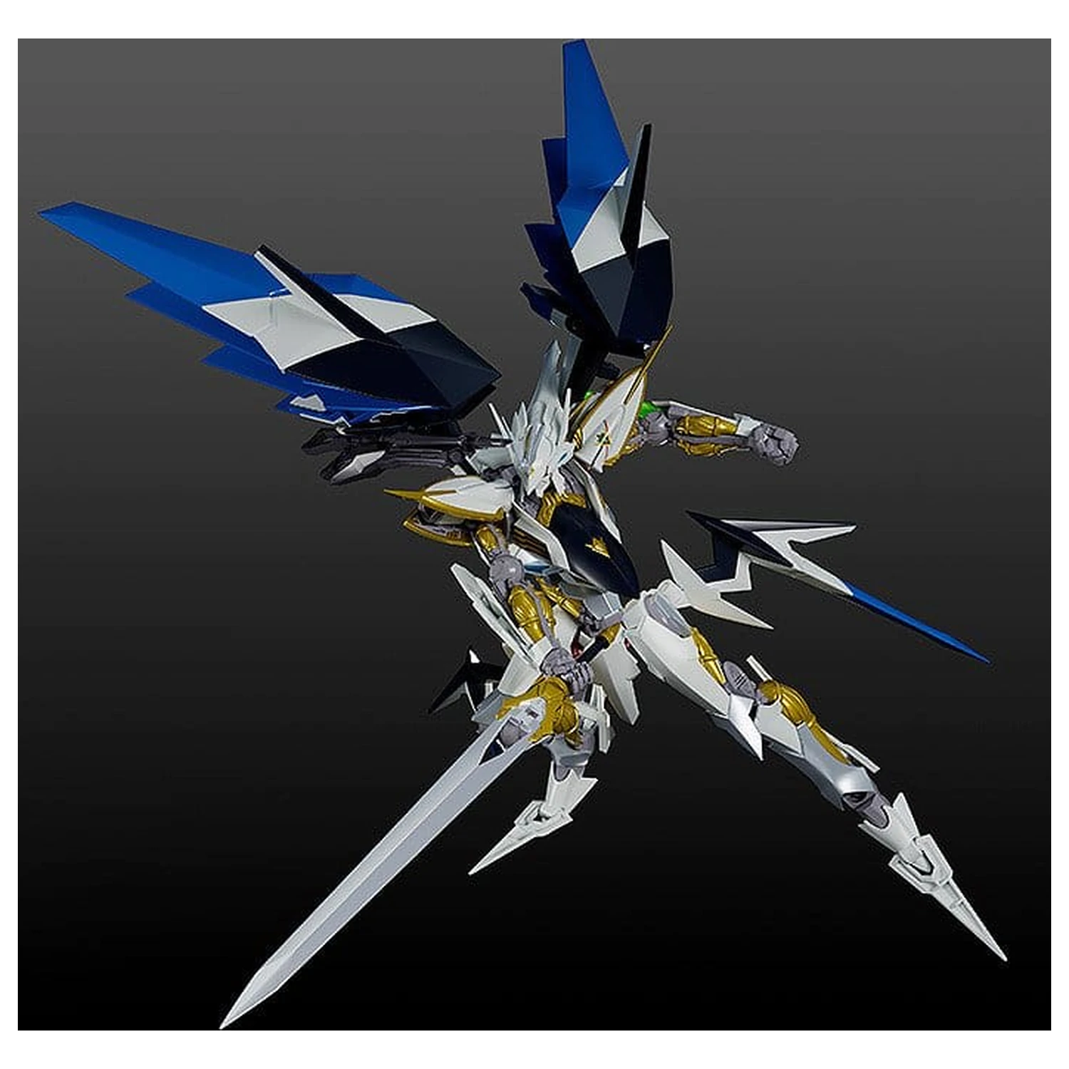 Cross Ange: Rondo of Angel and Dragon Moderoid plastikový model Villkiss 16 cm fotografii produktu