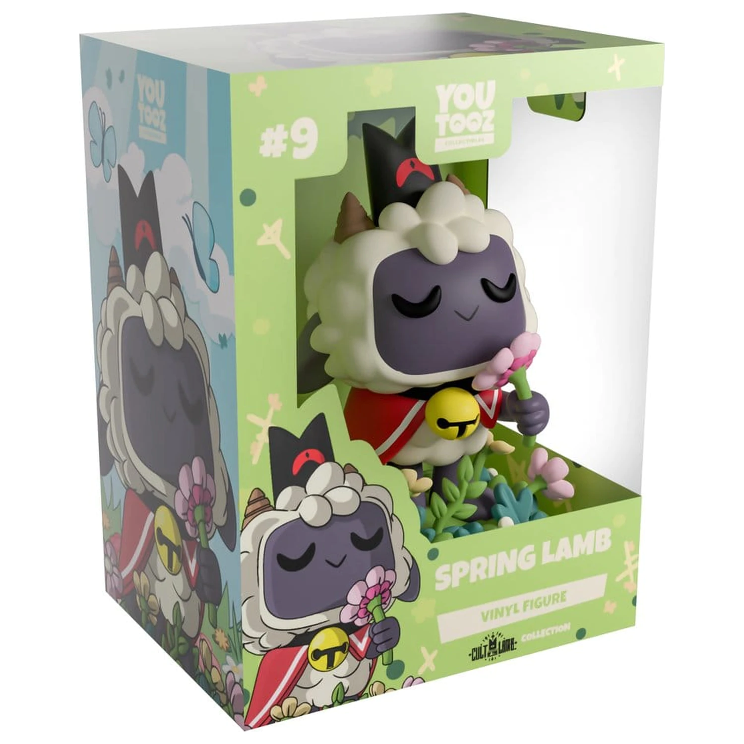 Cult of the Lamb figurka Vinyl Spring Lamb 10 cm fotografii produktu