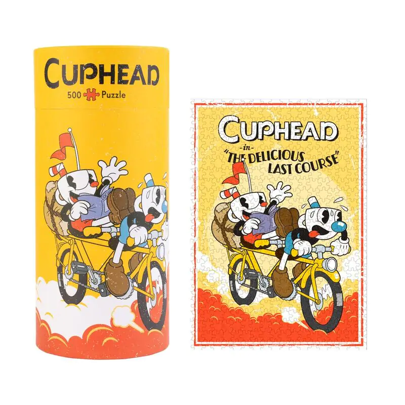 Cuphead Delicious Last Course puzzle 500 dílků fotografii produktu