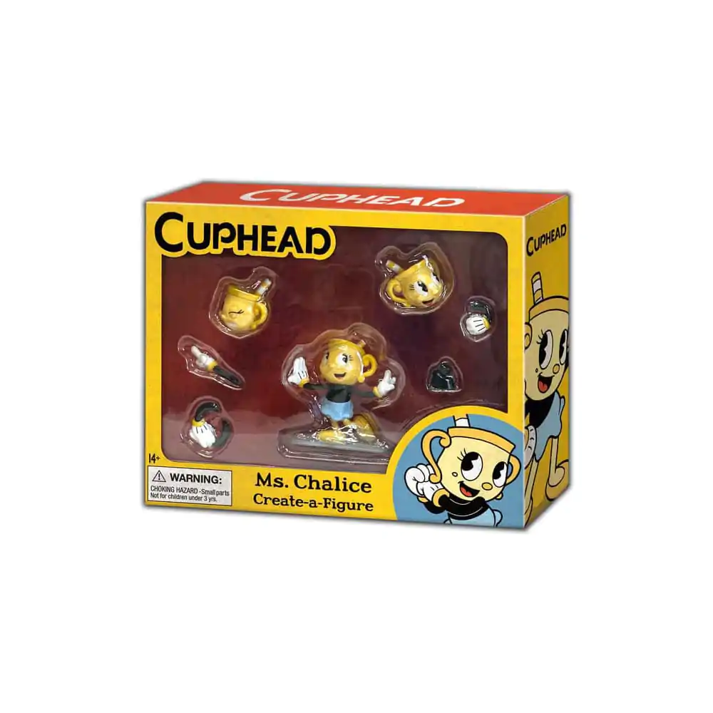 Cuphead Mini Vytvoř si figurku figurka Ms. Chalice fotografii produktu