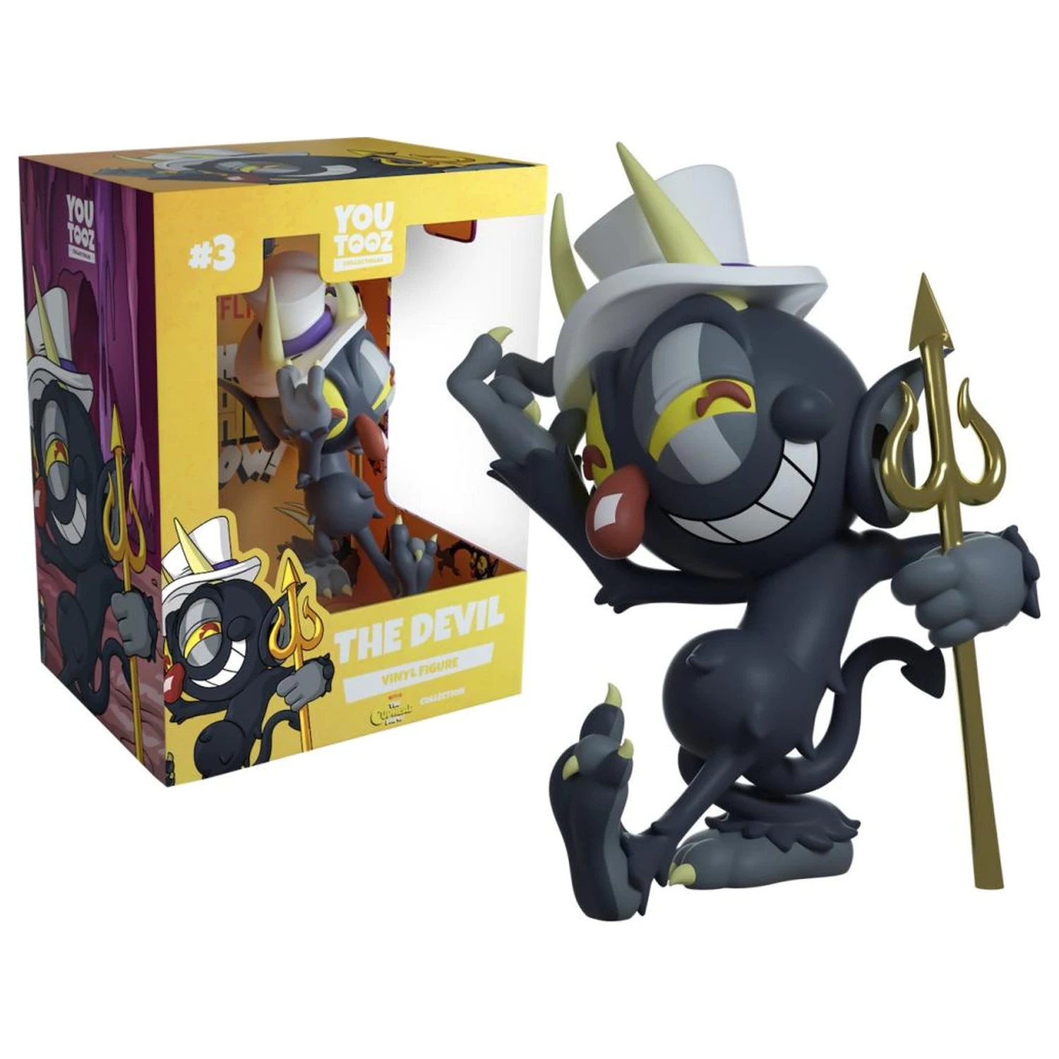 Cuphead - Figurka The Devil Youtooz 12 cm fotografii produktu