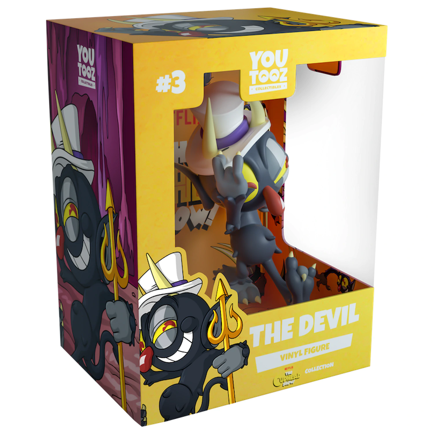 Cuphead - Figurka The Devil Youtooz 12 cm fotografii produktu