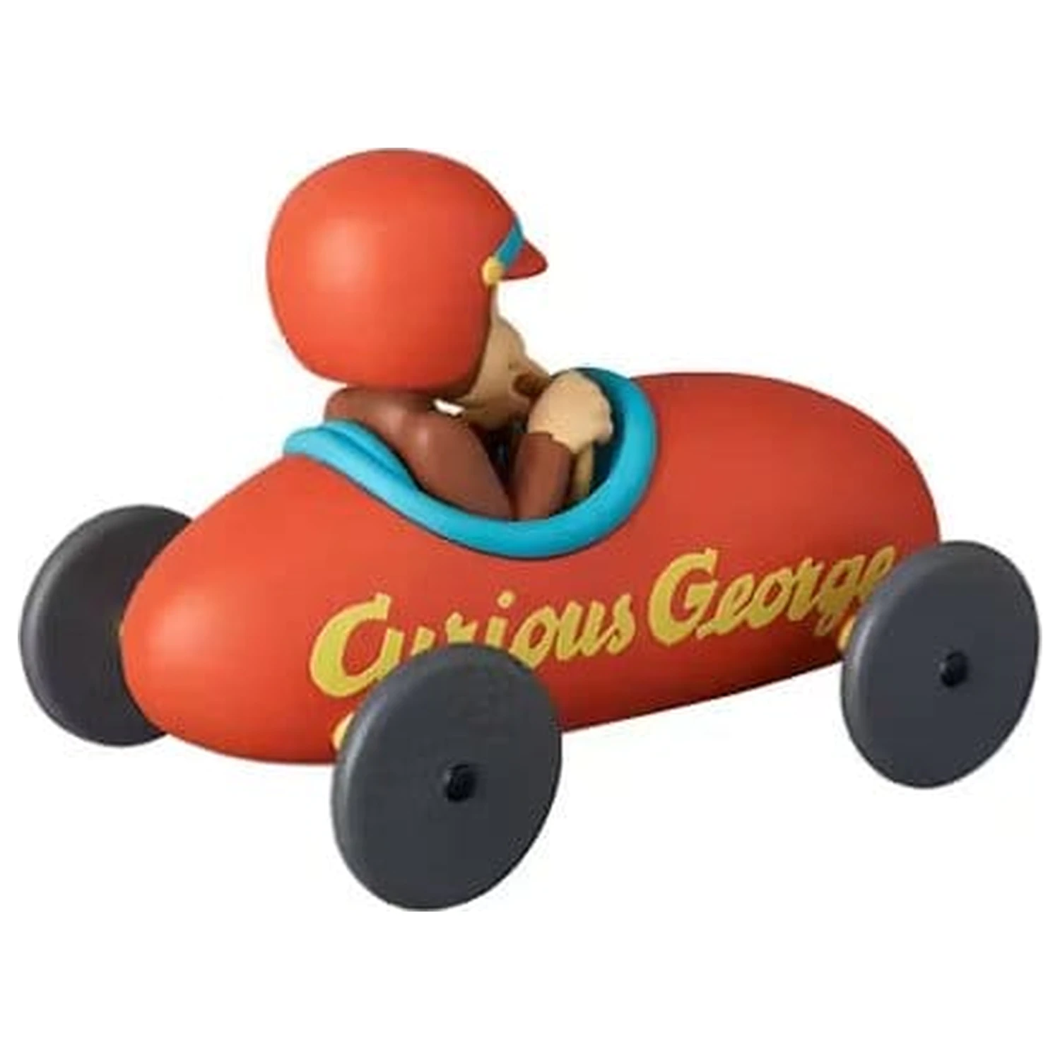 Curious George UDF Mini figurka s vozíkem 6 cm fotografii produktu