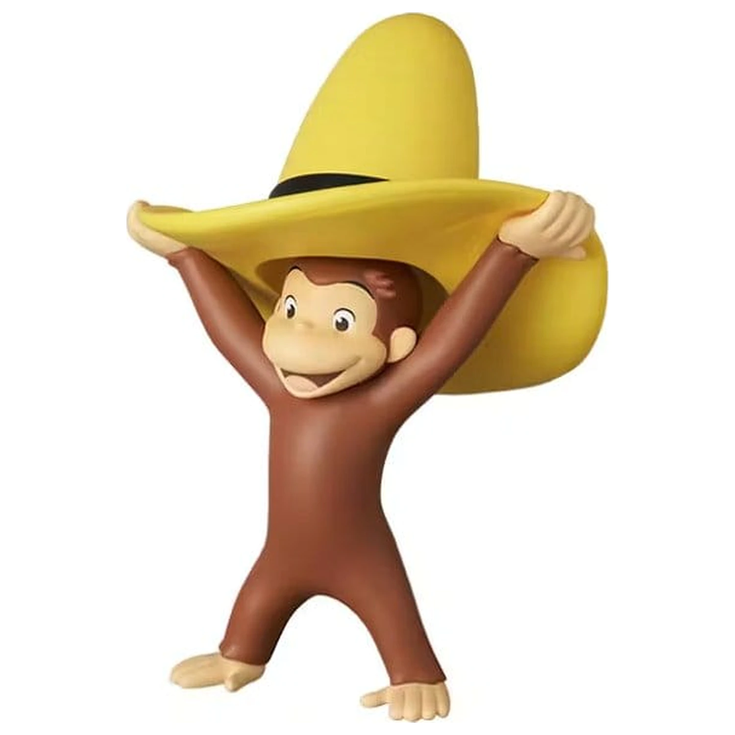 Curious George UDF Mini figurka s kloboukem 6 cm fotografii produktu