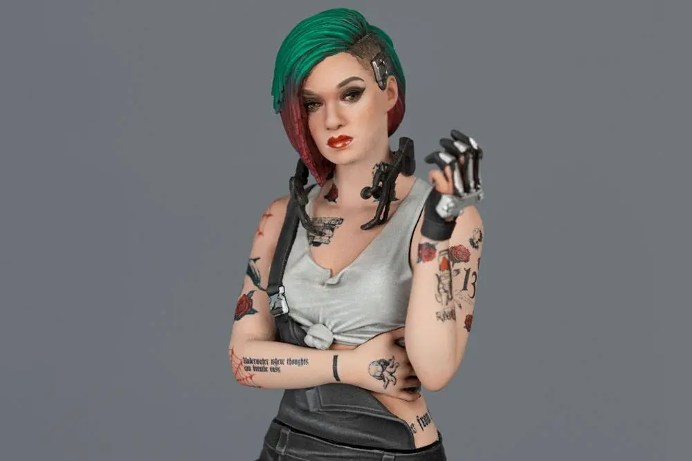 Cyberpunk 2077 PVC Socha Judy Alvarez 23 cm fotografii produktu