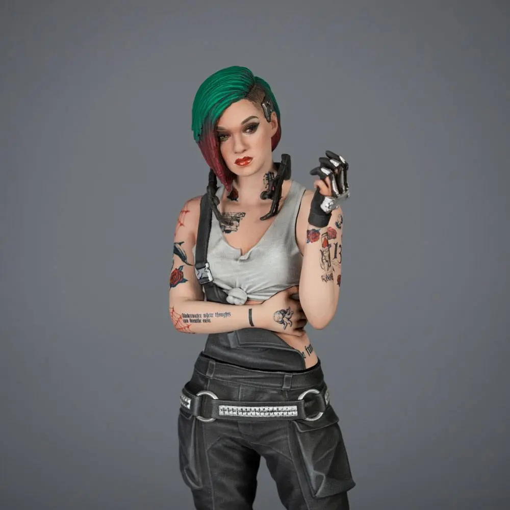 Cyberpunk 2077 PVC Socha Judy Alvarez 23 cm fotografii produktu