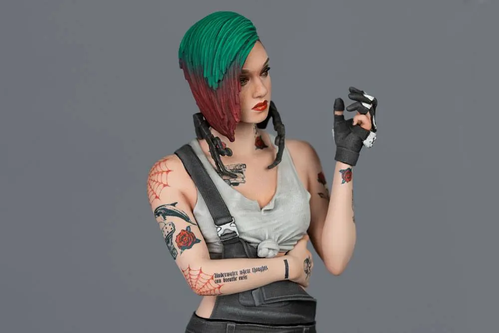 Cyberpunk 2077 PVC Socha Judy Alvarez 23 cm fotografii produktu