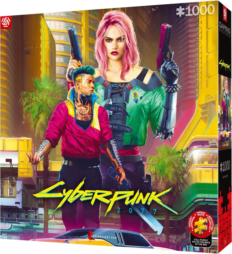 Cyberpunk 2077 Puzzle Kitsch Style (1000 dílků) fotografii produktu