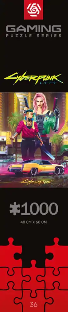 Cyberpunk 2077 Puzzle Kitsch Style (1000 dílků) fotografii produktu