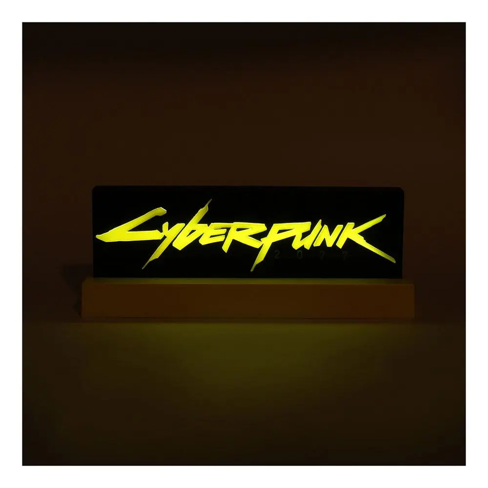 Cyberpunk 2077 LED světlo-Logo 22 cm fotografii produktu