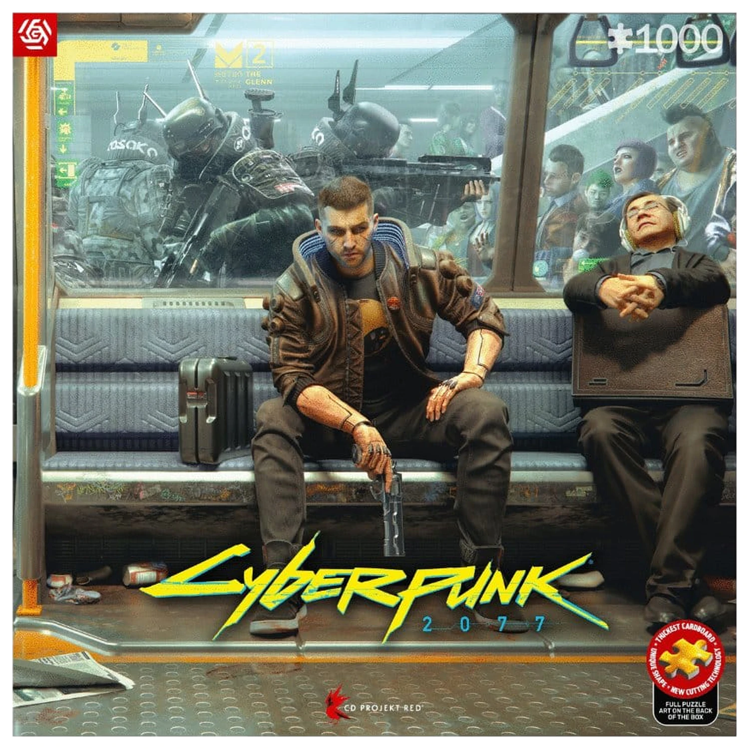 Cyberpunk 2077 Puzzle Metro (1000 dílků) fotografii produktu