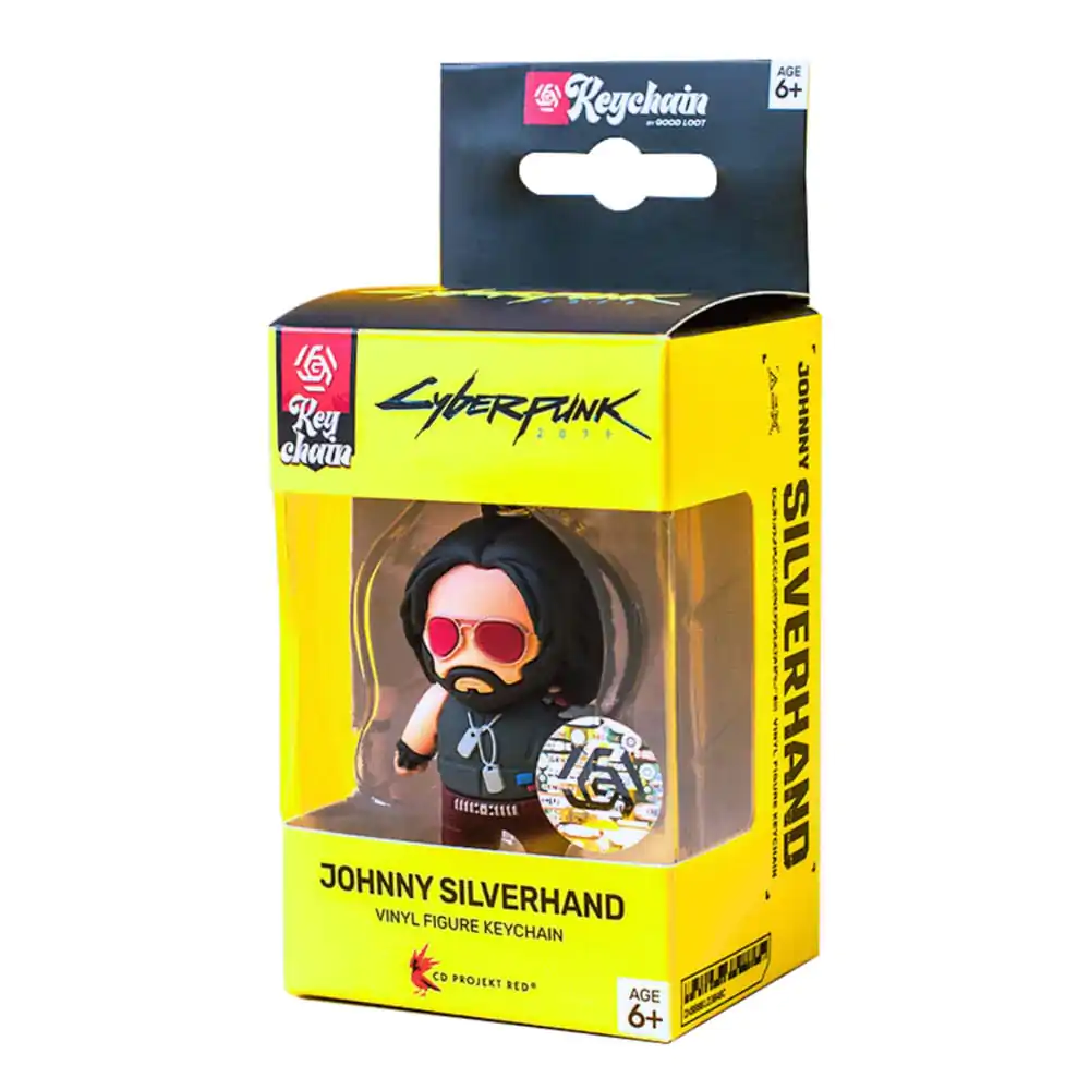 Cyberpunk 2077 Vinylová klíčenka Johnny Silverhand fotografii produktu