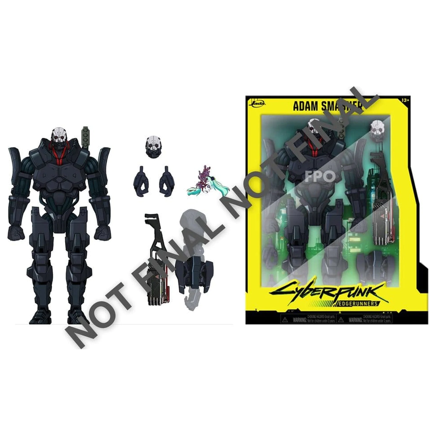 Cyberpunk akční figurka Adam Smasher 15 cm fotografii produktu