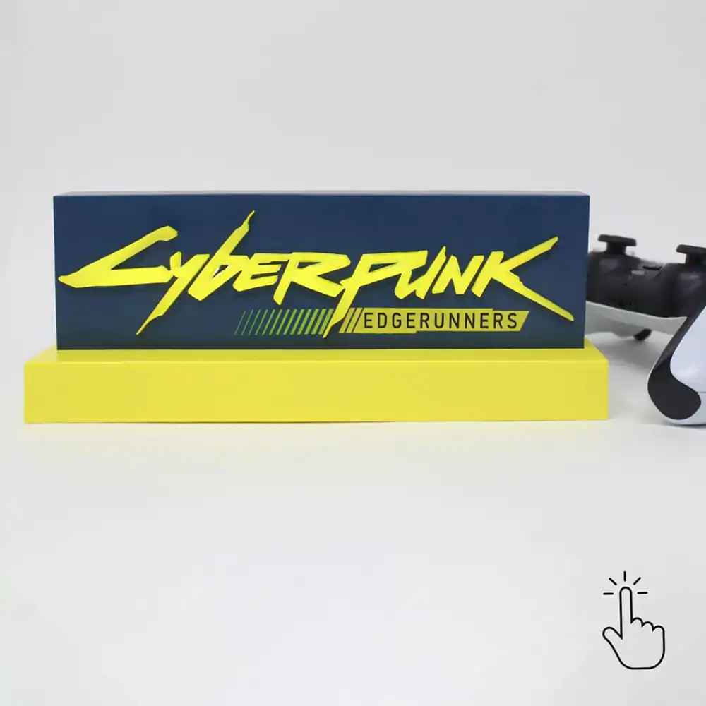 Cyberpunk Edgerunner LED světlo Logo 22 cm fotografii produktu