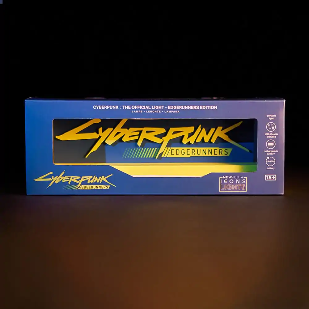 Cyberpunk Edgerunner LED světlo Logo 22 cm fotografii produktu