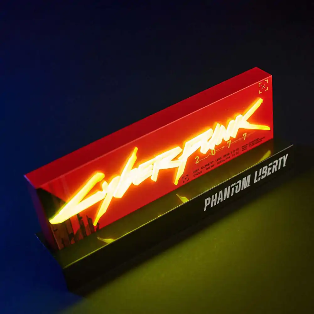 Cyberpunk Edgerunner LED Světlo Phantom Edition 22 cm fotografii produktu