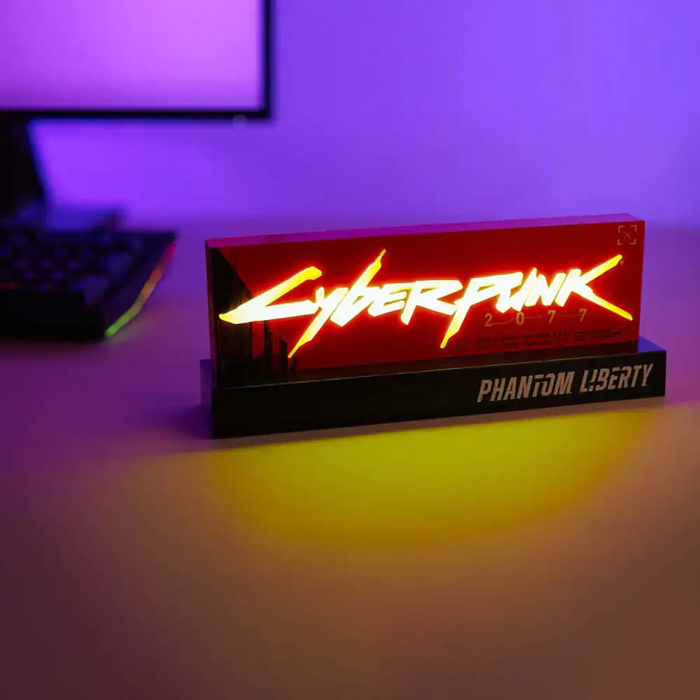 Cyberpunk Edgerunner LED Světlo Phantom Edition 22 cm fotografii produktu