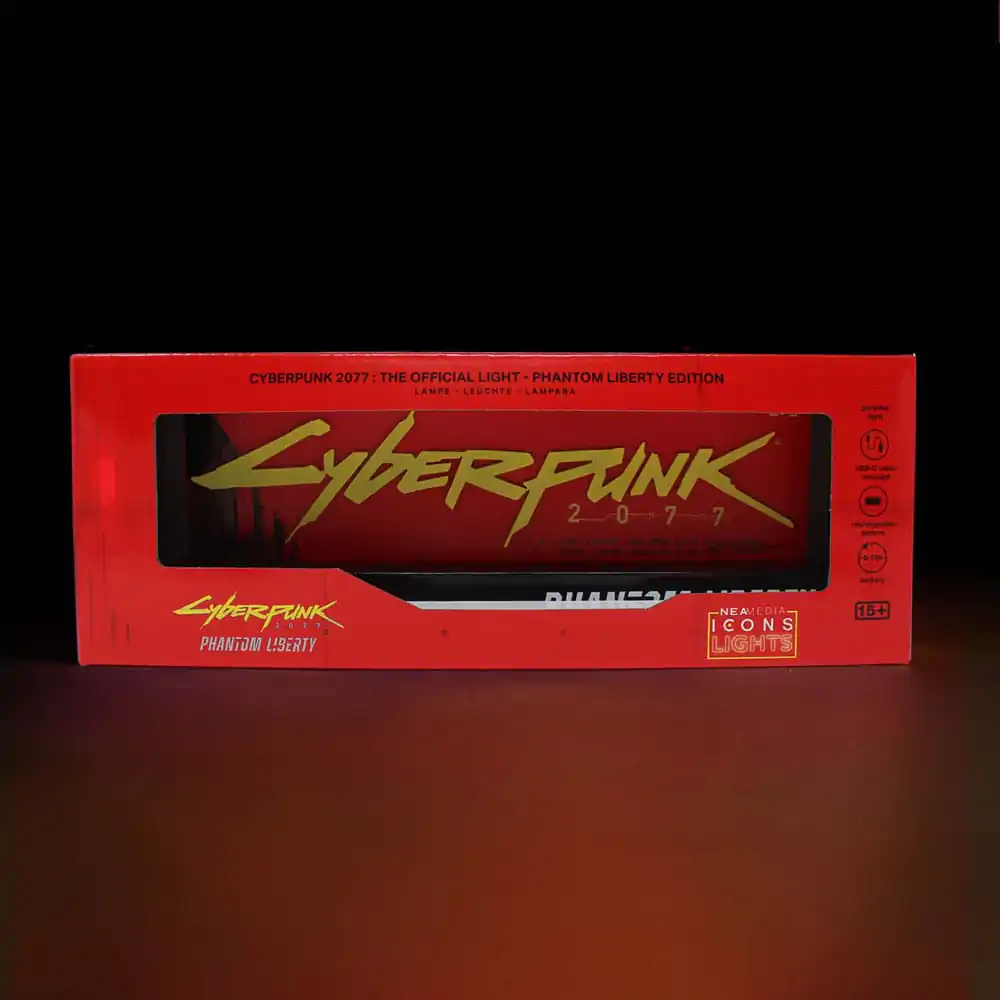 Cyberpunk Edgerunner LED Světlo Phantom Edition 22 cm fotografii produktu