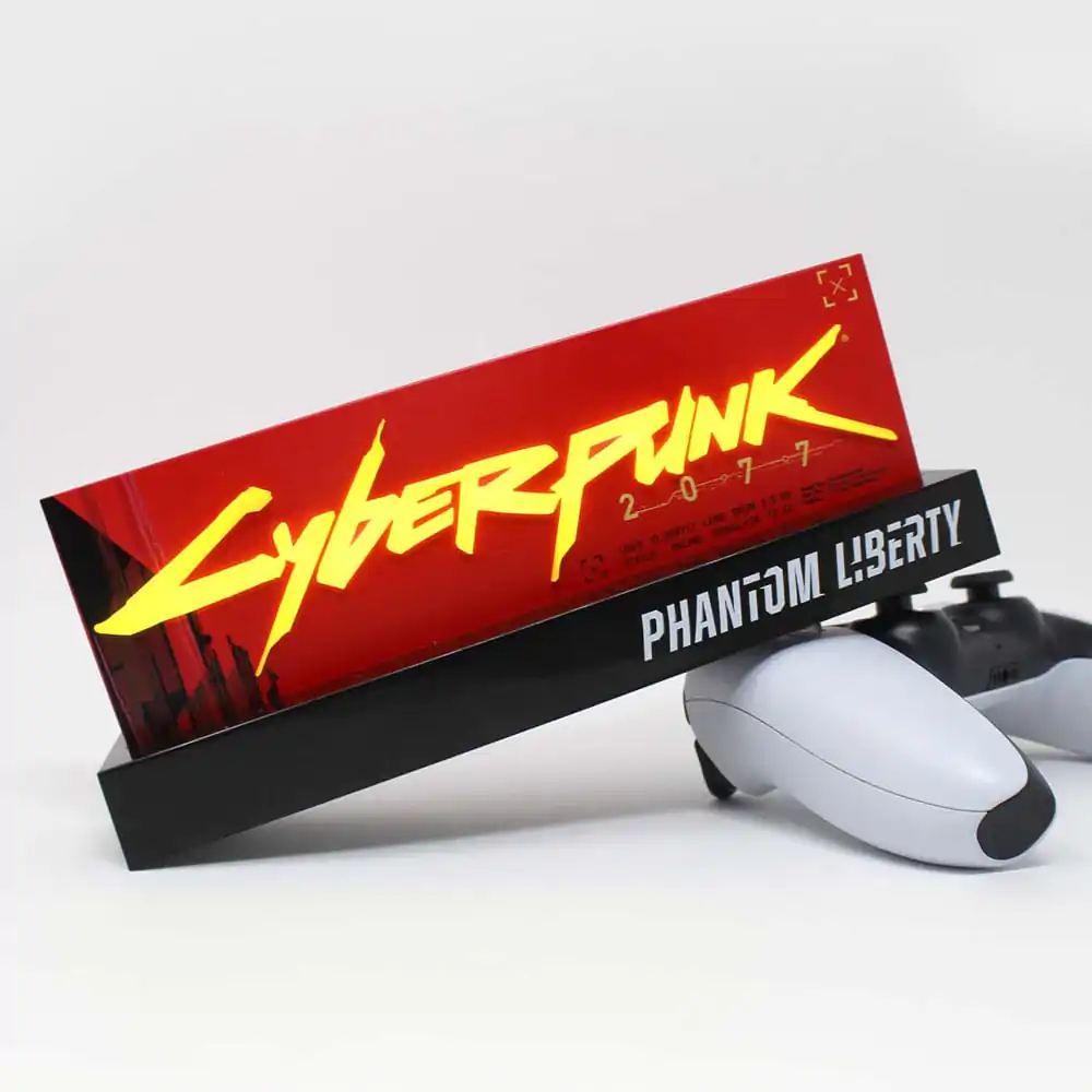 Cyberpunk Edgerunner LED Světlo Phantom Edition 22 cm fotografii produktu