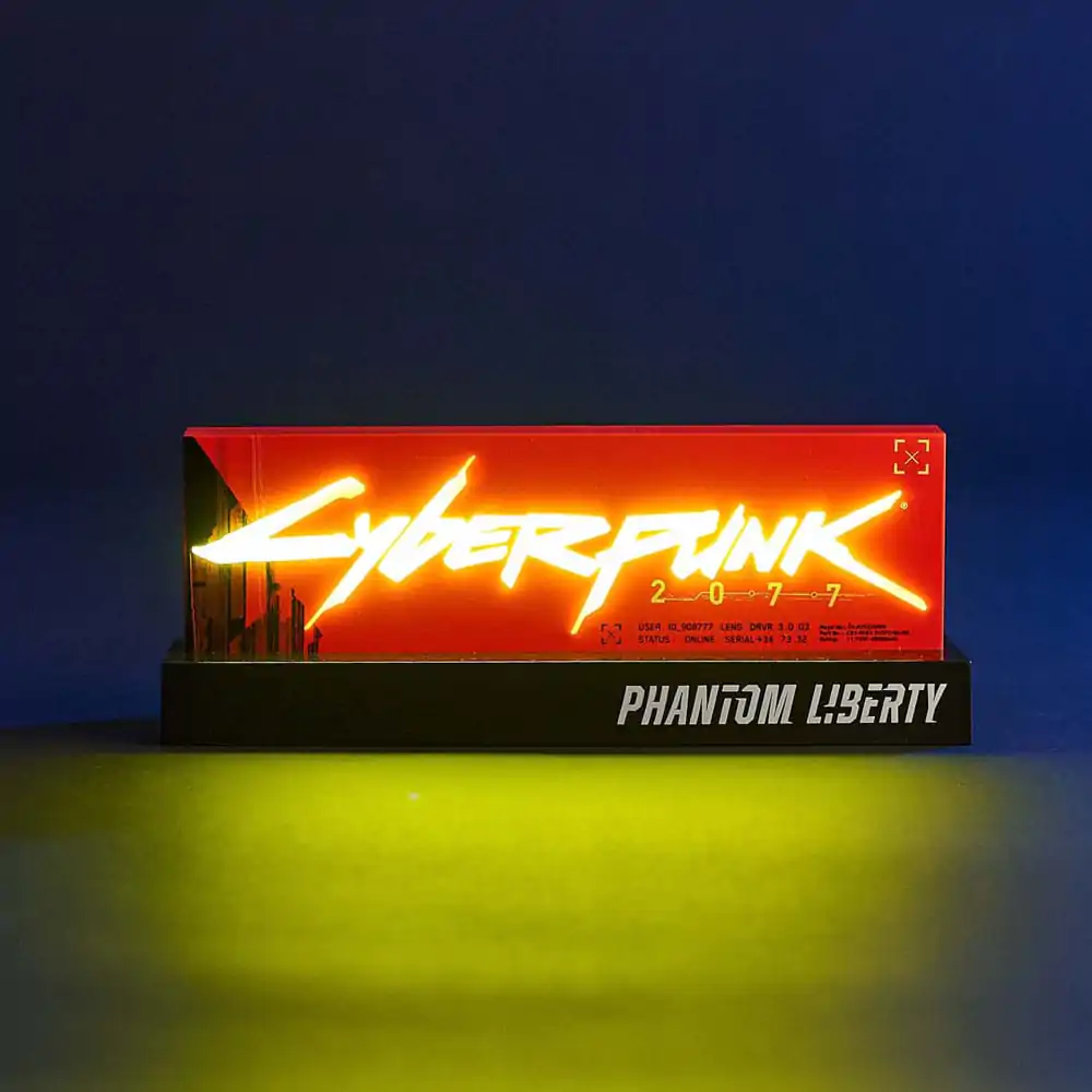 Cyberpunk Edgerunner LED Světlo Phantom Edition 22 cm fotografii produktu