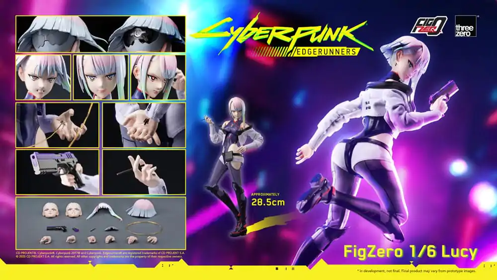 Cyberpunk: Edgerunners FigZero akční figurka 1/6 Lucy 29 cm fotografii produktu