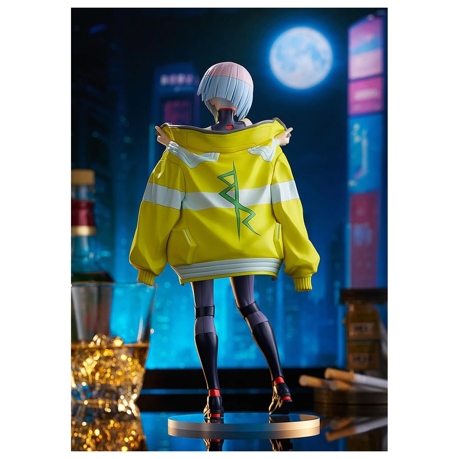 Cyberpunk: Edgerunners Pop Up Parade PVC soška Lucy velikosti L, 23 cm fotografii produktu