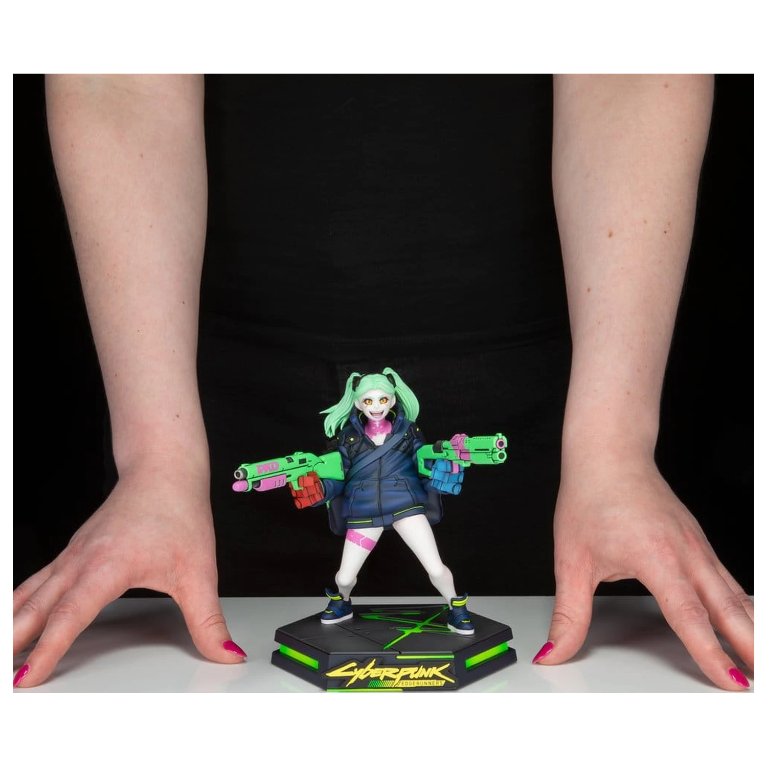 Cyberpunk Edgerunners PVC Figurka Rebecca 15 cm fotografii produktu