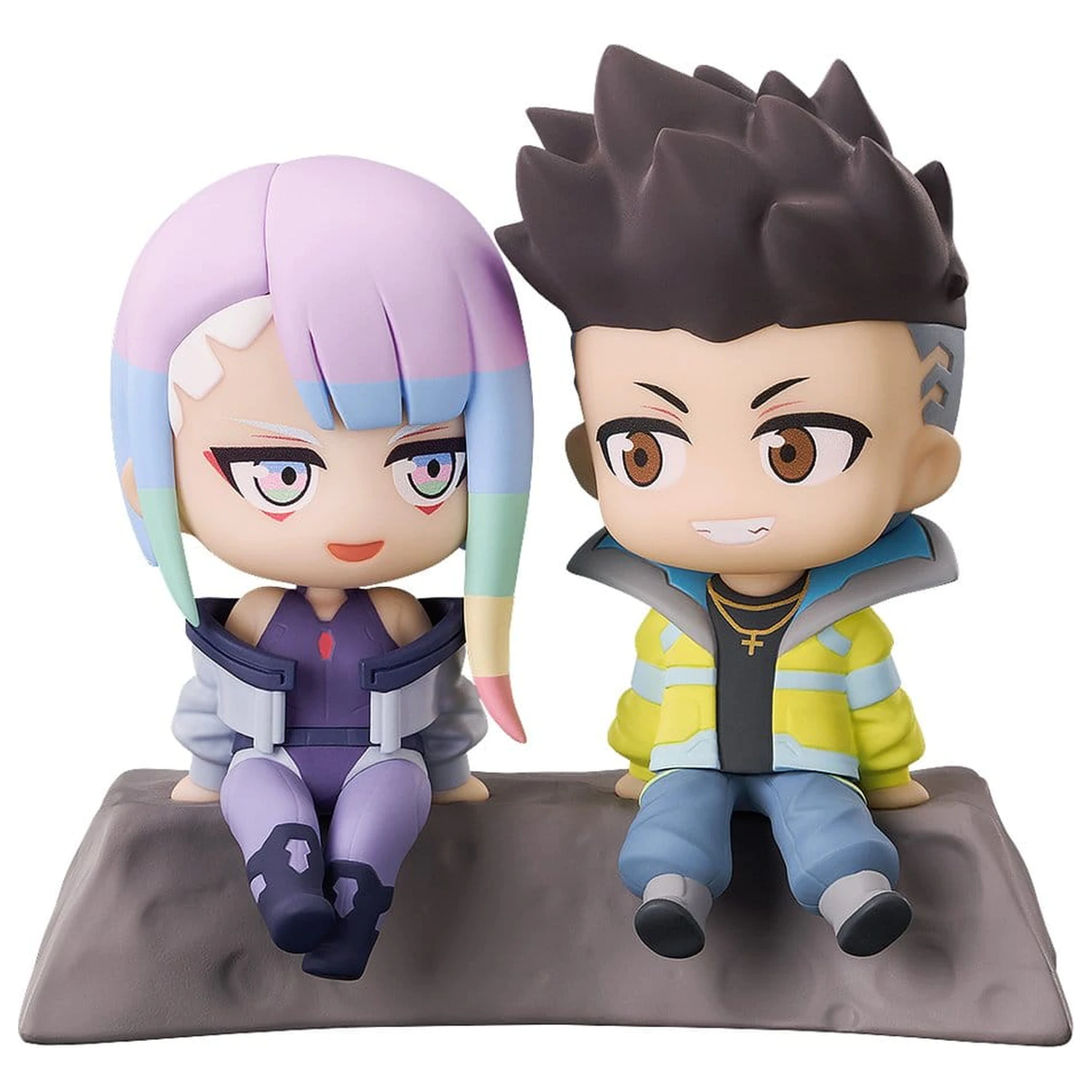 Cyberpunk: Edgerunners Qset+ PVC figurky 2-pack David & Lucy 8 cm fotografii produktu