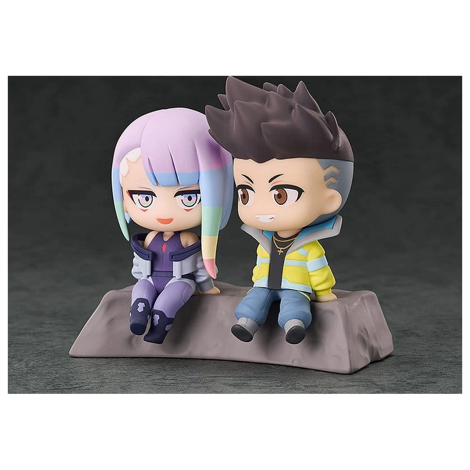 Cyberpunk: Edgerunners Qset+ PVC figurky 2-pack David & Lucy 8 cm fotografii produktu