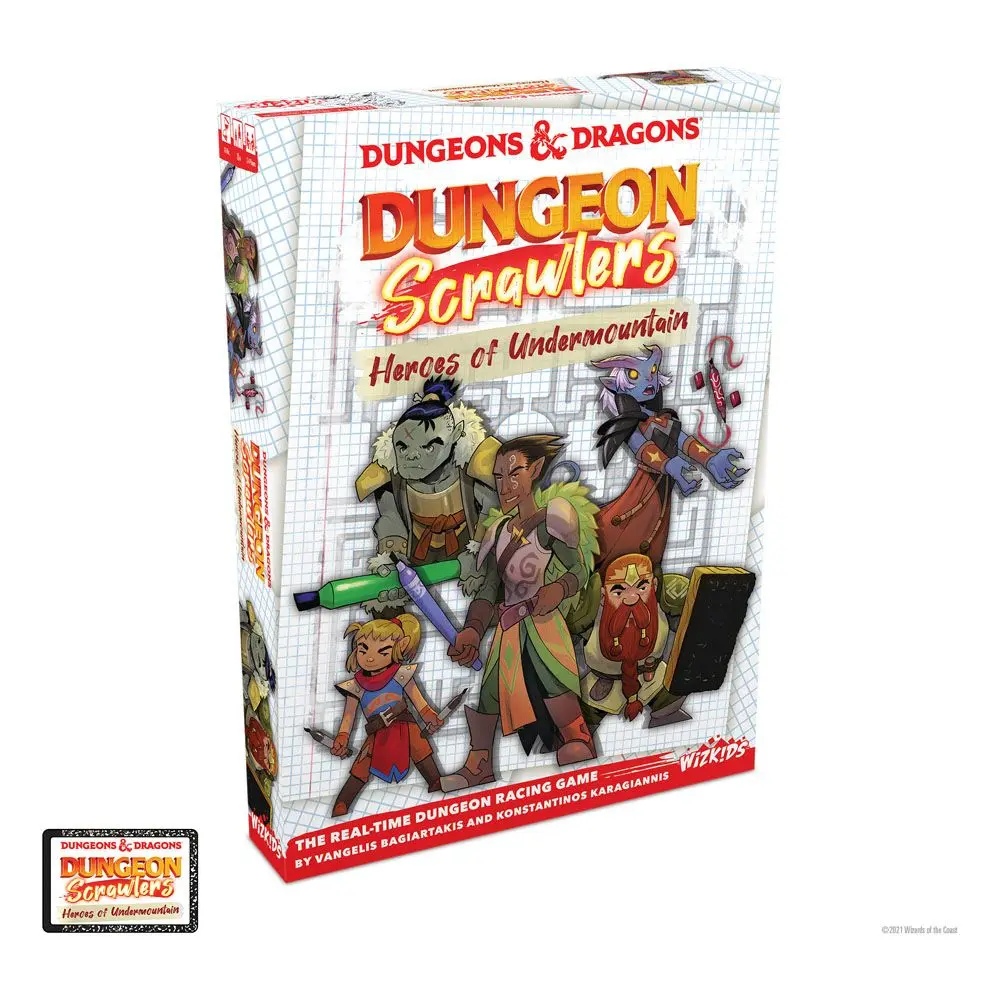 D&amp;D Dungeon Scrawlers: Heroes of Undermountain Stolní hra *Anglická verze* fotografii produktu