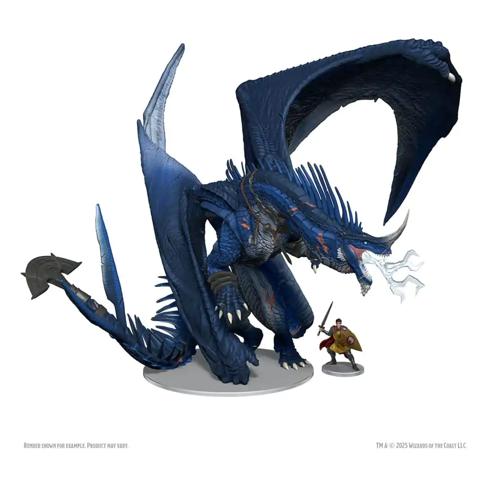 D&D Icons of the Realms Balené předbarvené Miniatury Ancient Blue Dragon 20 cm fotografii produktu