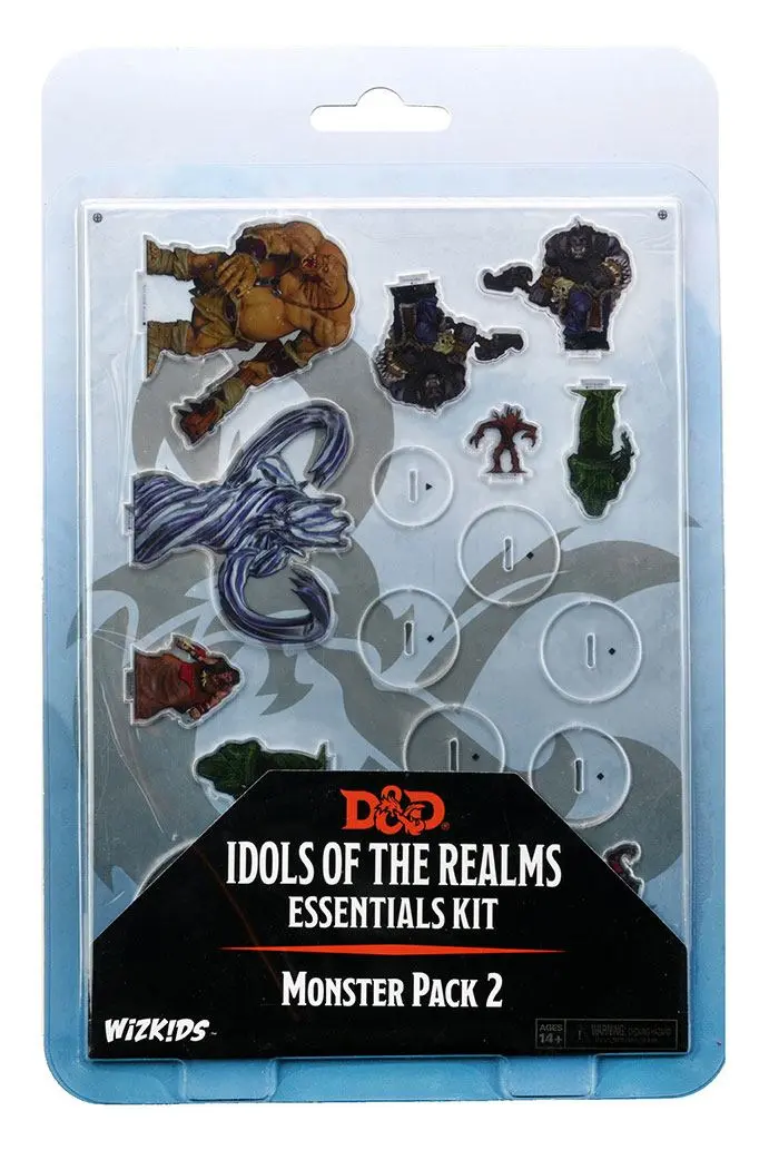 D&D Icons of the Realms Miniatures Essentials 2D Miniatures - Monster Pack #2D&D Icons of the Realms Miniatures Essentials 2D Miniatury - Monster Pack #2 fotografii produktu