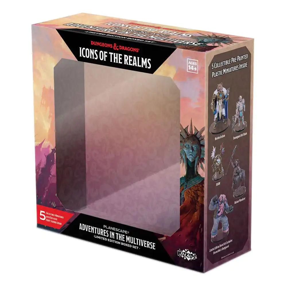 D&D Icons of the Realms: Planescape Předbarvené miniatury Adventures in the Multiverse - Limited Edition Boxed Set fotografii produktu