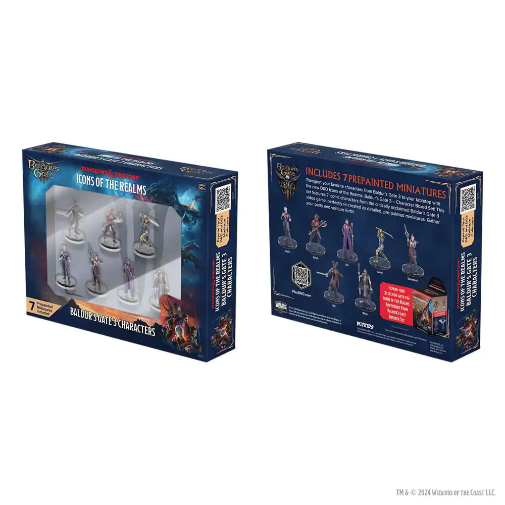 D&D Icons of the Realms předbarvené Miniatury Planescape: Baldur's Gate 3 - Balené sady postavy fotografii produktu