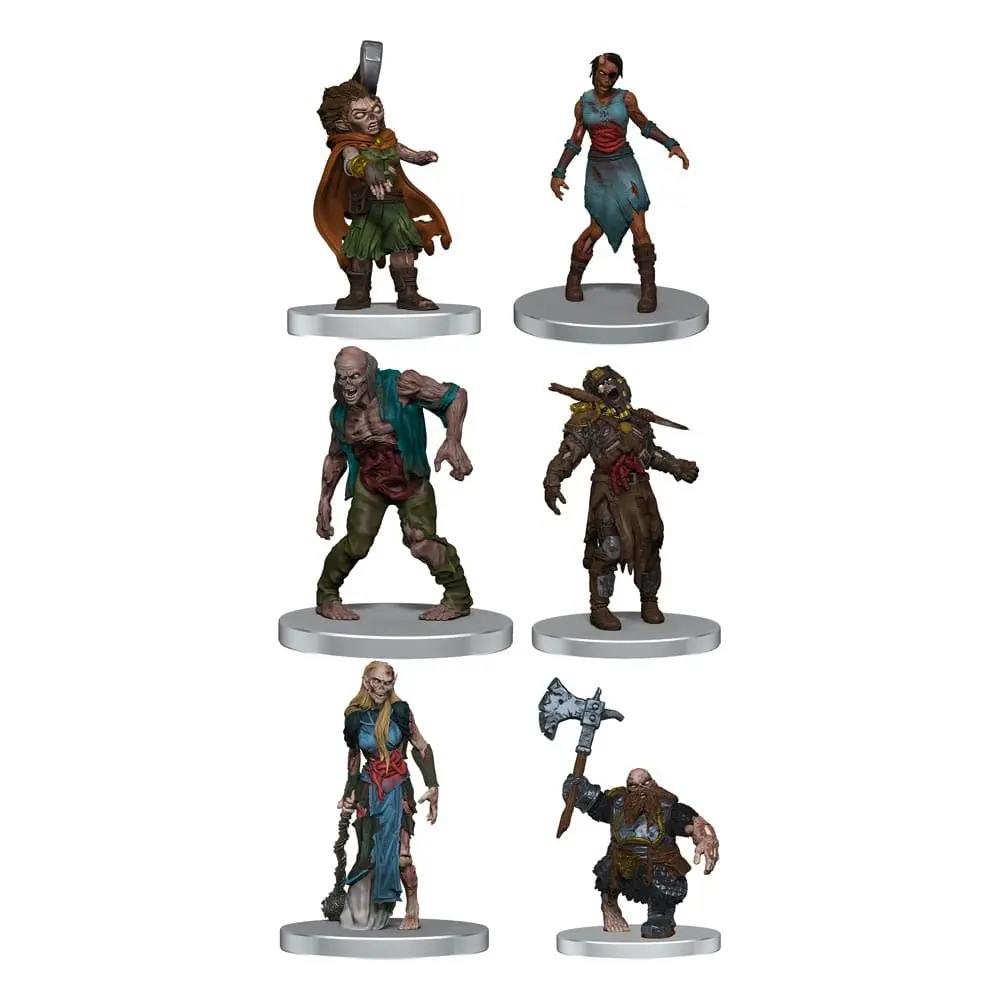 D&D Icons of the Realms předbarvené Miniatury Undead Armies - Zombies Set fotografii produktu
