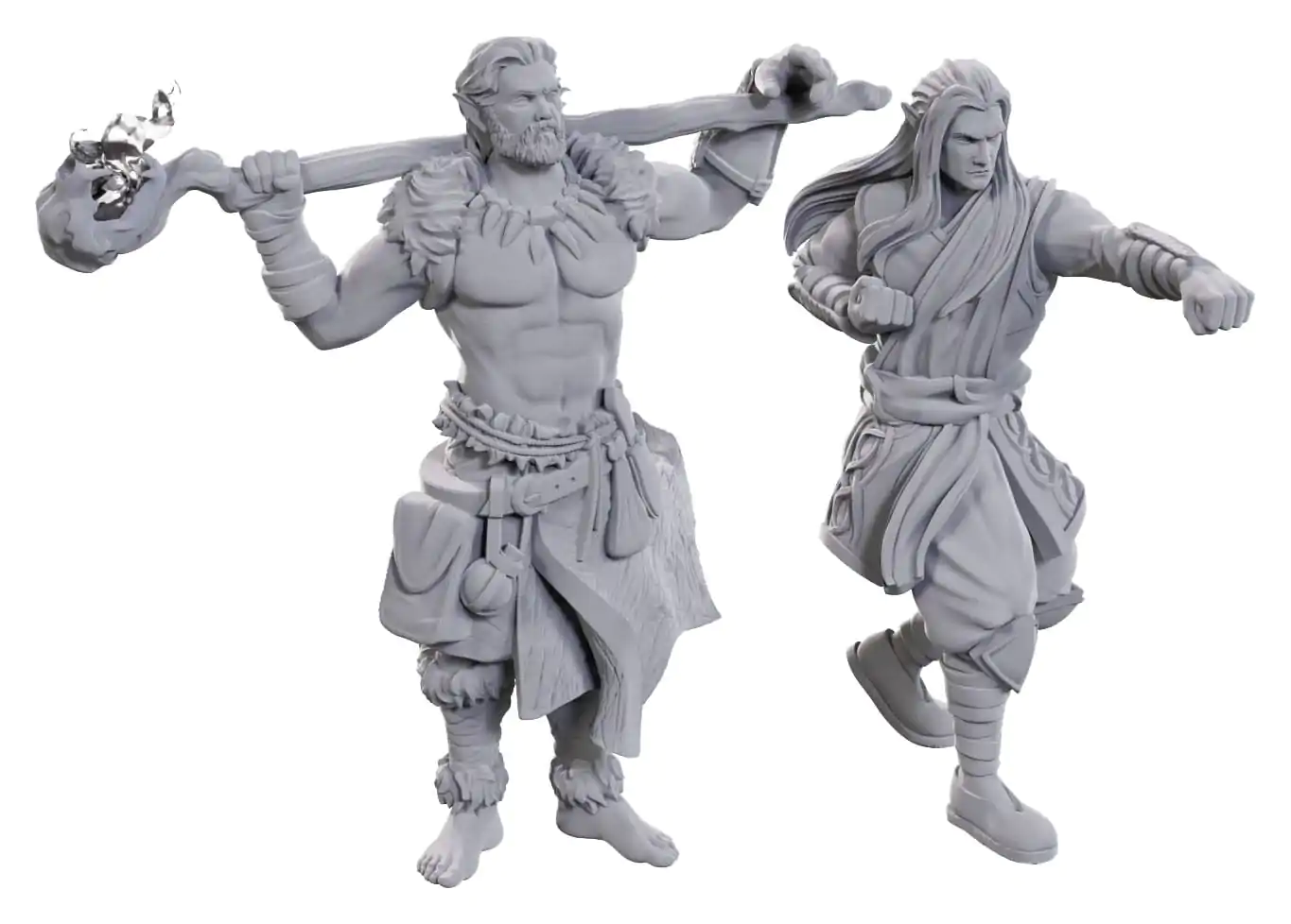 D&D Nolzur's Marvelous Miniatures nenabarvené miniatury balení 2 kusů: Archdruid & Martial Arts Adept fotografii produktu