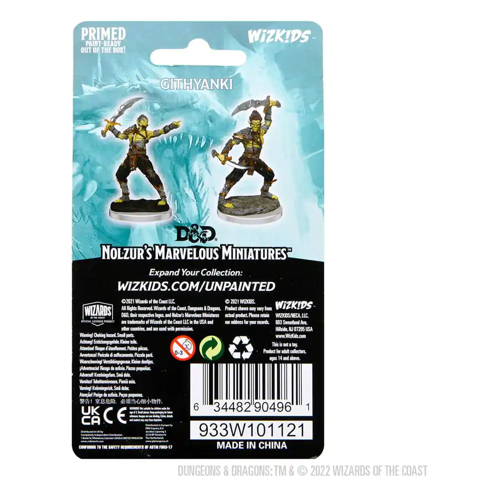 D&D Nolzur's Marvelous Miniatures Nenabarvené Miniatury 2-Pack Githyanki fotografii produktu