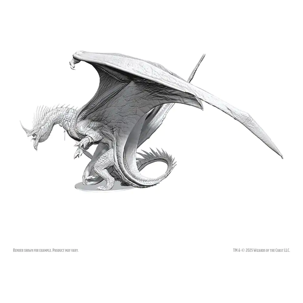 D&D Nolzur's Marvelous Miniatures Nenabarvené miniatury Ancient Blue Dragon 20 cm fotografii produktu