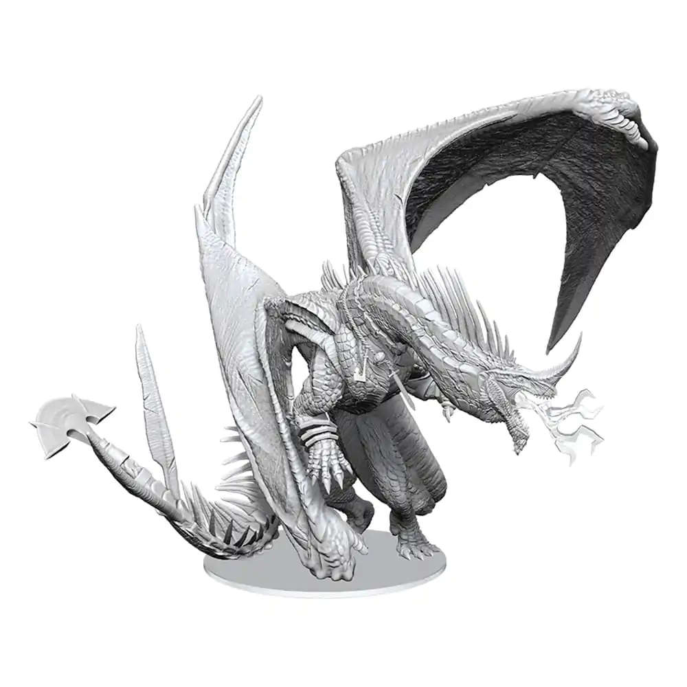 D&D Nolzur's Marvelous Miniatures Nenabarvené miniatury Ancient Blue Dragon 20 cm fotografii produktu