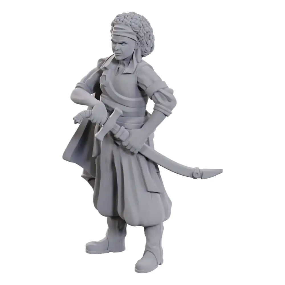 D&D Nolzur's Marvelous Miniatures Nenabarvené Miniatury Ansalon Human Rogue 10 cm fotografii produktu