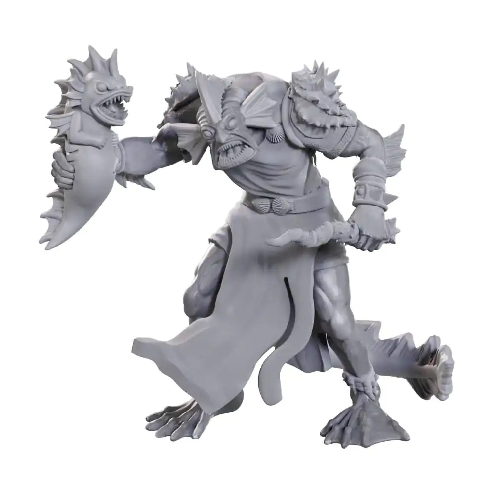 D&D Nolzur's Marvelous Miniatures nenabarvené miniatury Sahuagin Priestess fotografii produktu