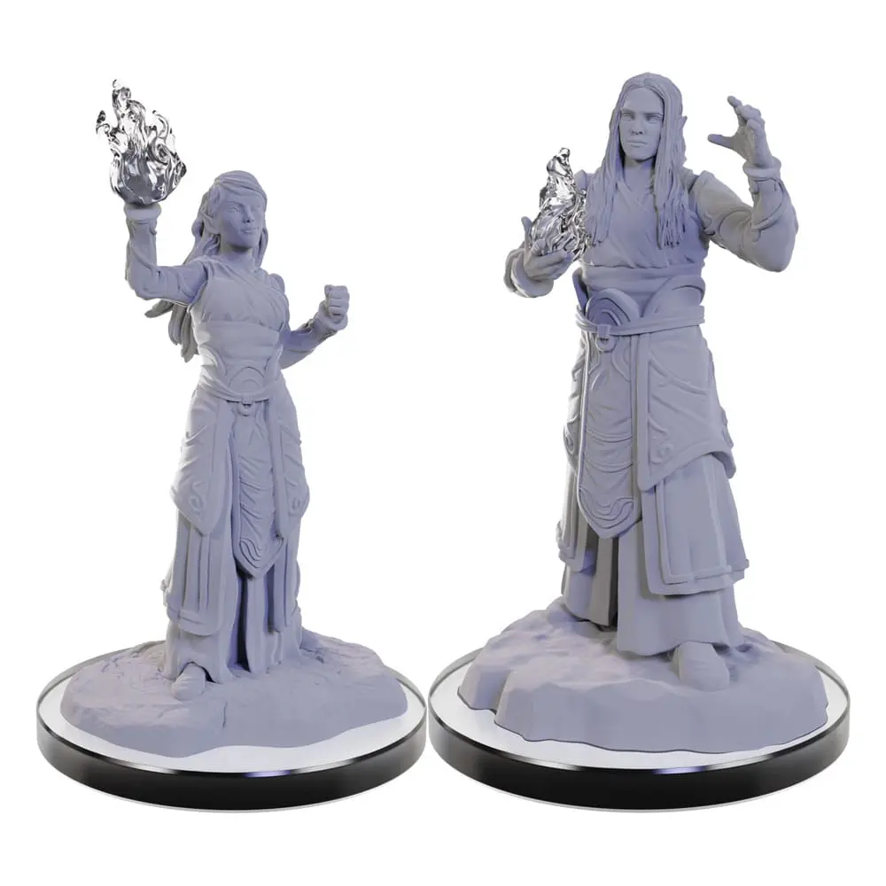 D&D Nolzur's Marvelous Miniatures miniature Nenabarvení Elfí Mágové fotografii produktu