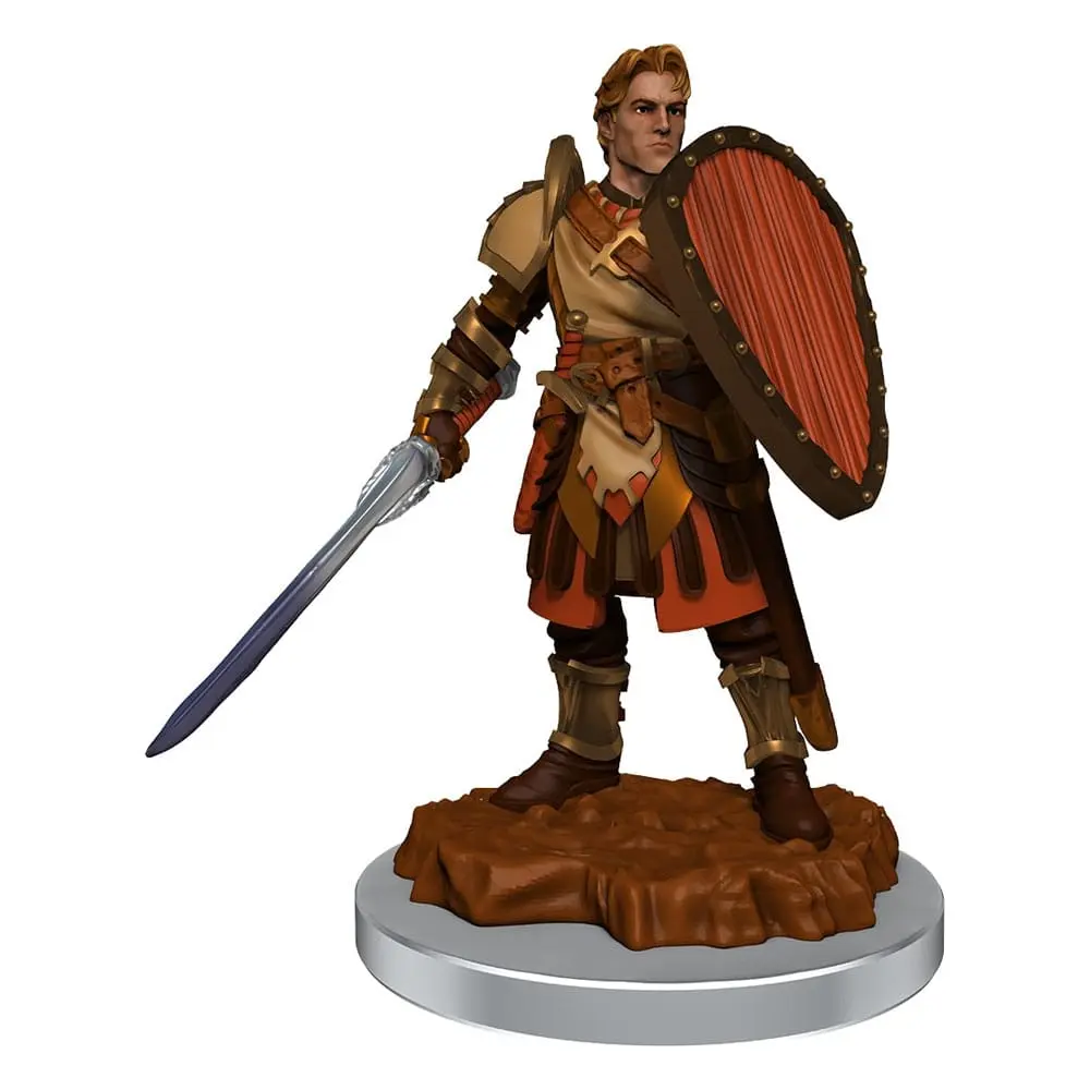 D&D Nolzur's Marvelous Miniatures Nenabarvené miniatury 2-Pack Lidští bojovníci fotografii produktu